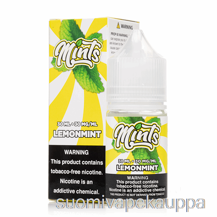 Vape Suomi Lemonmint Salts - Mints Vape Co - 30ml 50mg